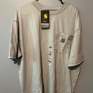 New with tags Carhartt FR Flame resistant short sleeve shirt. Mens size 2XL